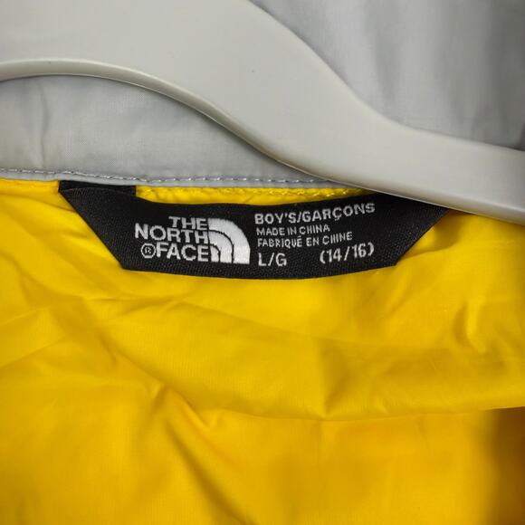 The‎ North Face Boys Gray Thermoball Insulated Puffer Jacket L (14/16) - Picture 3 of 5